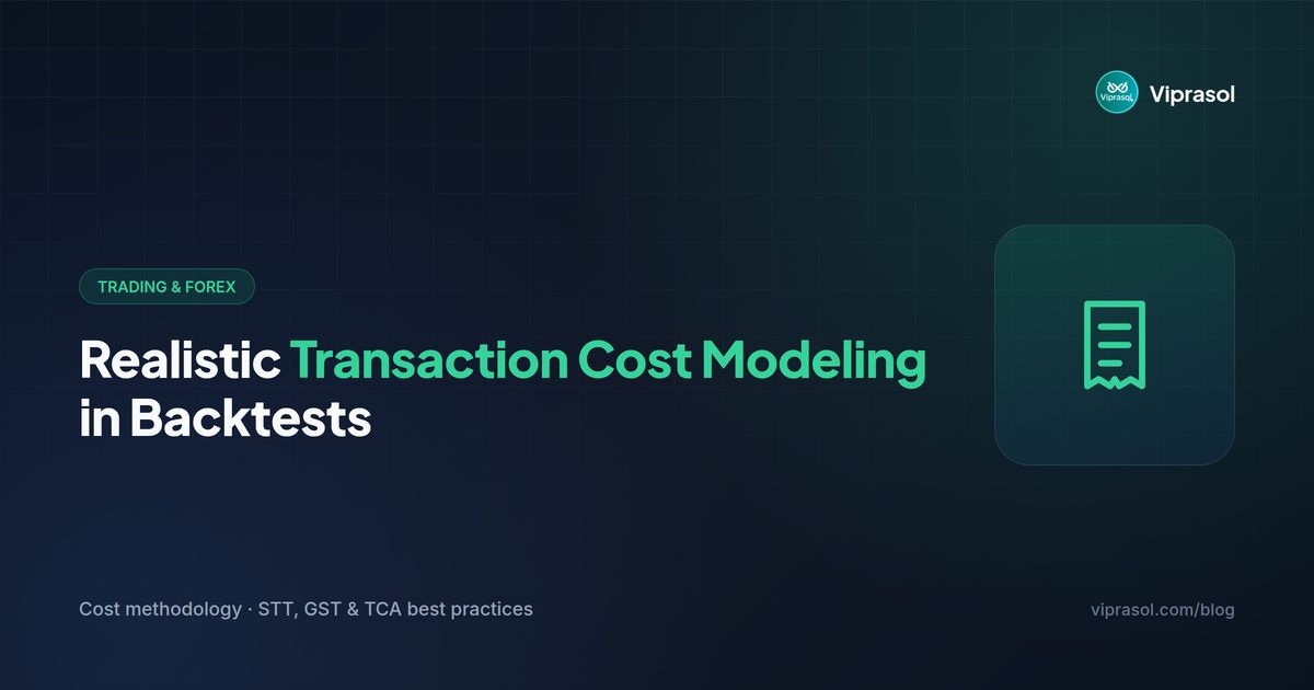 Best Practices for Realistic Transaction Cost Modeling in Backtests: India 2026 Guide