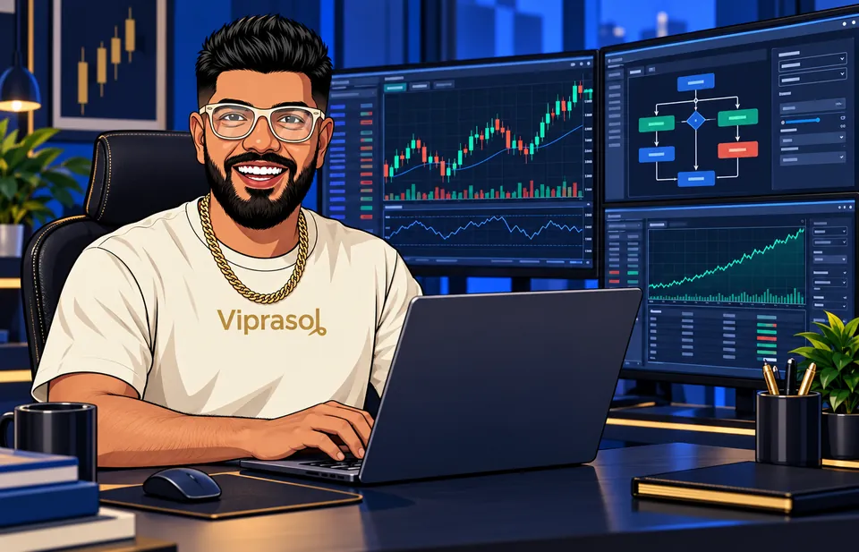 Viprasol illustration of MetaTrader development