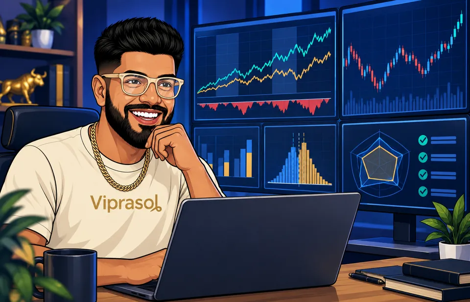 Viprasol illustration of historical testing and strategy research