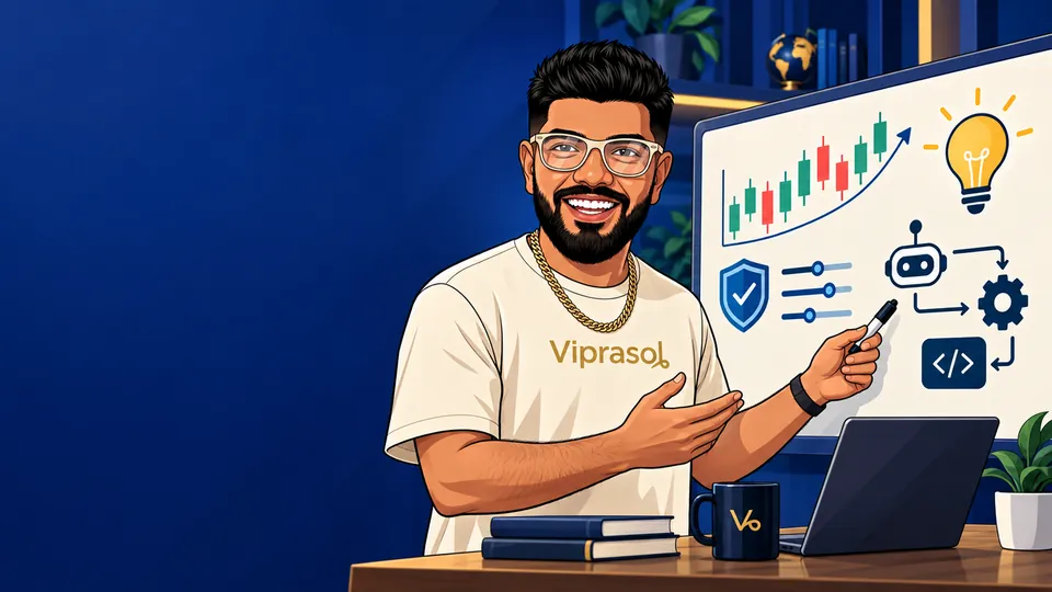 Illustration accompanying a trading education article